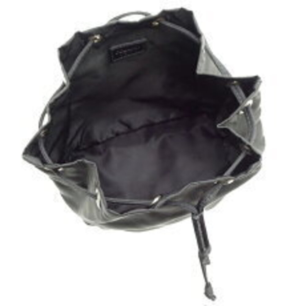Prada Drawstring Bag Backpack Daypack Nero Black - image 5